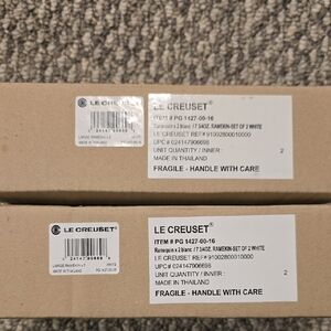 Le Creuset White Ramekin Set